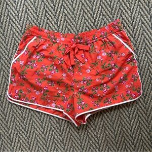 JCrew drawstring pajama shorts size medium